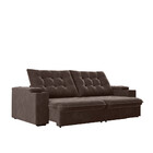 Sofá 3 Lugares Retrátil Reclinável 230cm Sued El Dorado Flash