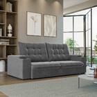 Sofá 3 Lugares Retrátil Reclinável 230cm Sued El Dorado Flash