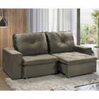 Sofá 3 Lugares Retrátil Reclinável 230cm Veludo Catarina Takei