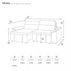 Sofá 3 Lugares Retrátil Reclinável 240cm Veludo Mirela Takei