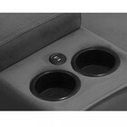 Sofá 3 Lugares Retrátil Reclinável Com Usb Veludo 230cm Muniq