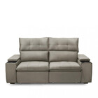 Sofá 3 Lugares Retrátil Reclinável Veludo 180cm Parma Ferguile