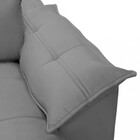 Sofá 3 Lugares Retrátil Reclinável Veludo 210cm Cartaxo Fergu