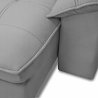 Sofá 3 Lugares Retrátil Reclinável Veludo 210cm Cartaxo Fergu