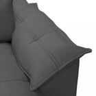 Sofá 3 Lugares Retrátil Reclinável Veludo 230cm Cartaxo Fergu