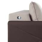 Sofá 3 Lugares Retrátil Urban Com Entrada Usb Linho Bege E Ma