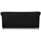 Sofa 3 Lugares Retro Polo 200cm Com Almofada Suede Ezz
