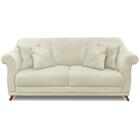 Sofa 3 Lugares Retro Polo 200cm Com Almofada Veludo Ezz