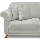 Sofa 3 Lugares Retro Polo 200cm Com Almofada Veludo Ezz