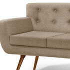 Sofá 3 Lugares Retrô Ranger – Golden Estofados - Bege