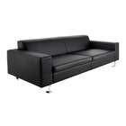 Sofá 3 Lugares Rio Corino Preto