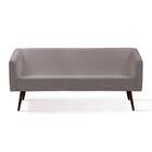 Sofá 3 Lugares Rock Veludo Fendi