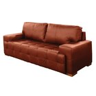 Sofá 3 Lugares Roma 230cm  Conhaque