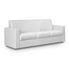 Sofá 3 Lugares Roma Corino Branco