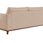 Sofá 3 Lugares Roma Linho 2,20m Bege