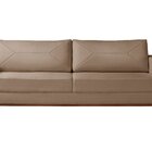 Sofá 3 Lugares Roma Veludo 1,80m Bege