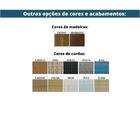 Sofá 3 Lugares Saibi Ozki 200cm Poliéster Cinza Madeira Eucal