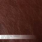 Sofá 3 Lugares Sala De Estar Durban 240cm Couro Tabaco - Gran