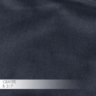 Sofá 3 Lugares Sala De Estar Eros 210 Cm Veludo Grafite Base