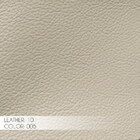 Sofá 3 Lugares Sala De Estar Frances Retrô Couro Bege G72 - G