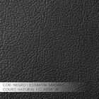 Sofá 3 Lugares Sala De Estar Pés Madeira 212cm Laura Couro Pr