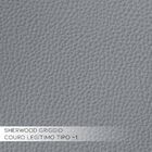 Sofá 3 Lugares Sala De Estar Pés Madeira Laus 242 Cm Couro Ci