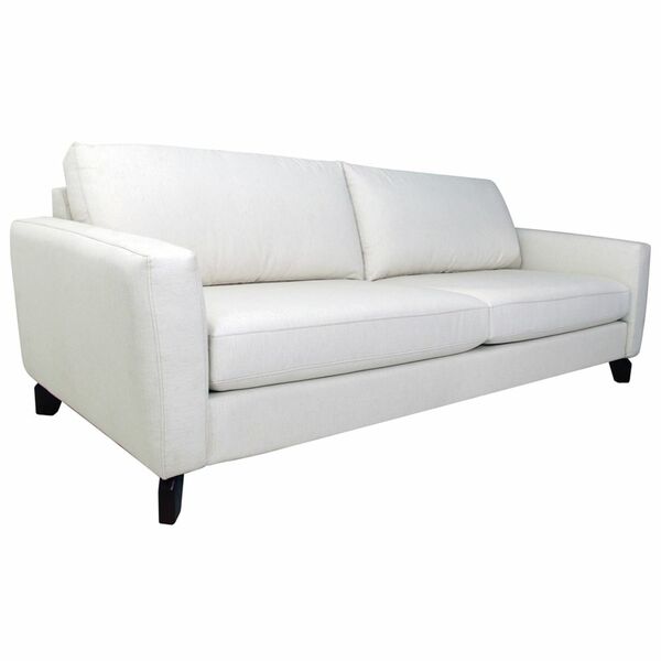 Sofá 3 Lugares Sala De Estar Recepção 220cm Presley Linho Off