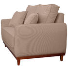 Sofá 3 Lugares Sala De Estar Recepção Luxo Conforto Benny 180