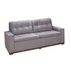 Sofá 3 Lugares Serrano Veludo Bege