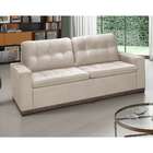 Sofá 3 Lugares Serrano Veludo Marfim