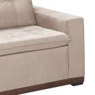 Sofá 3 Lugares Serrano Veludo Marfim