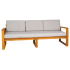 Sofá de 3 Lugares Solarium Eucalipto Naterial