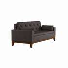 Sofá 3 Lugares Sparks Suede Cinza