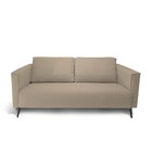 Sofá 3 Lugares Tecido Poliéster Fun Bege