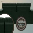 Sofá 3 Lugares Titan Assento Retrátil E Reclinável Verde 2,00