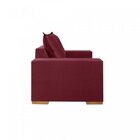 Sofá 3 Lugares Trevizo  Bordô