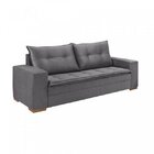 Sofá 3 Lugares Trevizo  Cinza