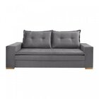 Sofá 3 Lugares Trevizo  Cinza