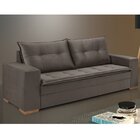 Sofá 3 Lugares Trevizo  Marrom