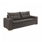 Sofá 3 Lugares Trevizo  Marrom