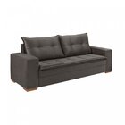 Sofá 3 Lugares Trevizo  Marrom