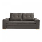 Sofá 3 Lugares Trevizo  Marrom