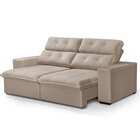 Sofá 3 Lugares Turmalina 220 Cm  Bege