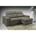 Sofá 3 Lugares Turmalina 220cm Capuccino