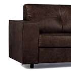 Sofá 3 Lugares Valencia Couro La Paz Pinhão 242 Cm