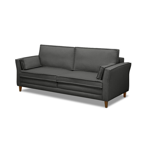 Sofá 3 Lugares Veludo 180cm Turim Ferguile