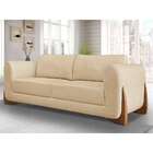 Sofá 3 Lugares Yves Linho Dourado 180 Cm