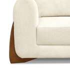 Sofá 3 Lugares Yves Linho Rústico Natural 220 Cm