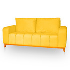 Sofá 3x2 Lugares Memphis Ultra Conforto Em Madeira Maciça E S