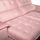 Sofá 4 Lugares 2,50m Retrátil E Reclinável Girona Bom Pastor